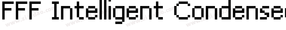 FFF Intelligent Condensed字体转换